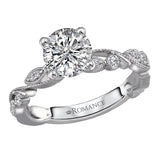 *** Lab Grown Diamond *** Classic Semi-Mount Diamond Ring