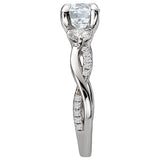 *** Lab Grown Diamond *** Classic Semi-Mount Diamond Ring