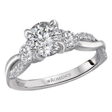 *** Lab Grown Diamond *** Classic Semi-Mount Diamond Ring