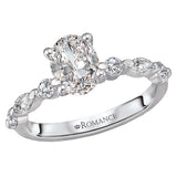 *** Lab Grown Diamond *** Classic Semi-Mount Diamond Ring