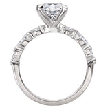 Semi-Mount Diamond Engagement Ring
