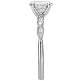 *** Lab Grown Diamond *** Classic Semi-Mount Diamond Ring