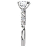 *** Lab Grown Diamond *** Classic Semi-Mount Diamond Ring