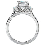*** Lab Grown Diamond *** Custom Semi-Mount Diamond Ring