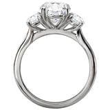 *** Lab Grown Diamond *** Custom Semi-Mount Diamond Ring