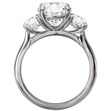 *** Lab Grown Diamond *** Custom Semi-Mount Diamond Ring