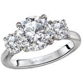*** Lab Grown Diamond *** Custom Semi-Mount Diamond Ring