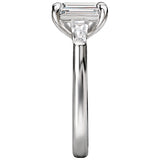 *** Lab Grown Diamond *** Custom Semi-Mount Diamond Ring