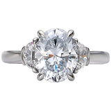 *** Lab Grown Diamond *** Custom Semi-Mount Diamond Ring
