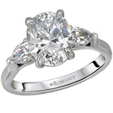 *** Lab Grown Diamond *** Custom Semi-Mount Diamond Ring