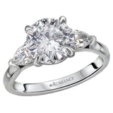 *** Lab Grown Diamond *** Custom Semi-Mount Diamond Ring