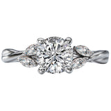 *** Lab Grown Diamond *** Classic Semi-Mount Diamond Ring