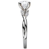 *** Lab Grown Diamond *** Classic Semi-Mount Diamond Ring
