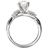 *** Lab Grown Diamond *** Classic Semi-Mount Diamond Ring