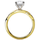 Halo Diamond Engagement Ring