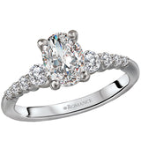 *** Lab Grown Diamond *** Classic Diamond Semi-Mount Engagement Ring