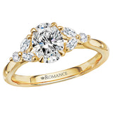 *** Lab Grown Diamond *** Classic Semi-Mount Engagement Ring