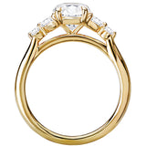 *** Lab Grown Diamond *** Diamond Semi-Mount Engagement Ring