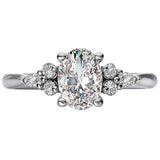*** Lab Grown Diamond *** Diamond Semi-Mount Engagement Ring