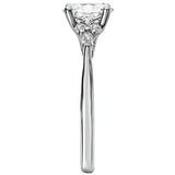 *** Lab Grown Diamond *** Diamond Semi-Mount Engagement Ring