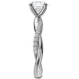 Semi-Mount Diamond Engagement Ring