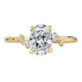 Diamond Semi-Mount Engagement Ring