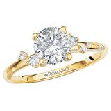 Diamond Semi-Mount Engagement Ring
