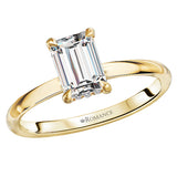*** Lab Grown Diamond *** Diamond Hidden Halo Engagement Ring
