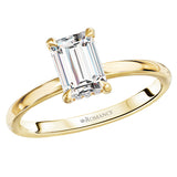Diamond Hidden Halo Engagement Ring