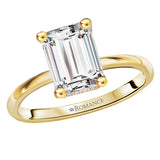 Lab Grown Diamond Hidden Halo Engagement Ring