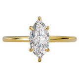 Diamond Hidden Halo Engagement Ring