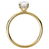 *** Lab Grown Diamond *** Diamond Semi-Mount Engagement Ring
