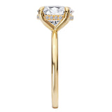Lab Grown Diamond Hidden Halo Engagement Ring