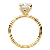 Lab Grown Diamond Hidden Halo Engagement Ring