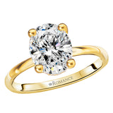 Lab Grown Diamond Hidden Halo Engagement Ring