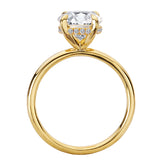 Lab Grown Diamond Hidden Halo Engagement Ring