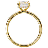 *** Lab Grown Diamond *** Diamond Semi-Mount Engagement Ring