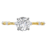 Semi-Mount Diamond Engagement Ring