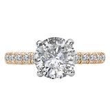 Semi-Mount Diamond Engagement Ring