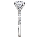 Diamond Semi-Mount Engagement Ring