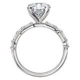 Diamond Semi-Mount Engagement Ring