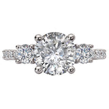 Diamond Semi-Mount Engagement Ring