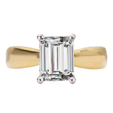 Diamond Semi-Mount Hidden Halo Engagement Ring