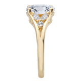 Split Shank Semi-Mount Diamond Engagement Ring