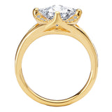 Semi-Mount Diamond Halo Engagement Ring