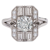Semi-Mount Diamond Engagement Ring