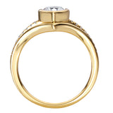 Split Shank Semi-Mount Diamond Engagement Ring