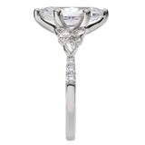 Diamond Semi-Mount Diamond Engagement Ring