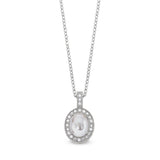 Cabochon Cut Pearl Pendant