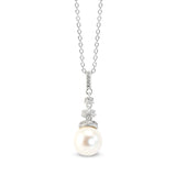 Round Drop Pearl Pendant